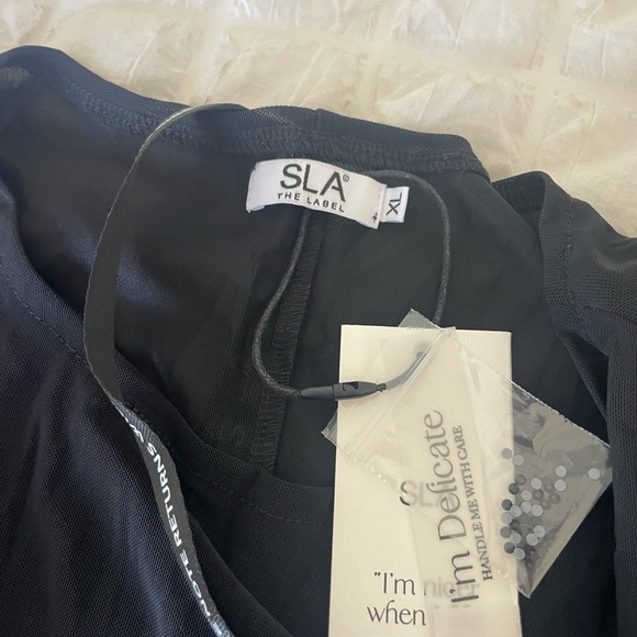 SLA black Soho Midi dress - Picture 9 of 14